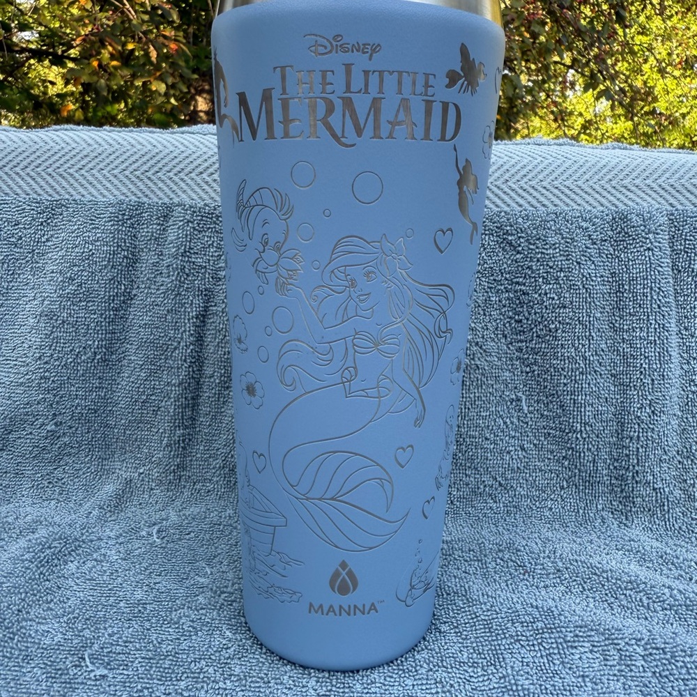 32oz Custom Engraved Manna Fusion Tumbler: The Little Mermaid